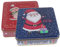 PRETYZOOM Scatola Da 2 Pezzi scatola per biscotti di Natale scatoline portaconfetti scatole per confetti stuffers barattolo di caramelle vuoto scatola di biscotti porta caramelle