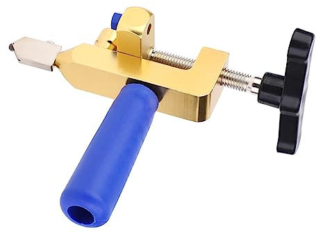 Glasschneider, Fliesenstarter, 45 ° Winkel Hängt von Einer Regel + Stahllegierung für Glasfliesen ab, die Geglitterte Fliesen Schneiden