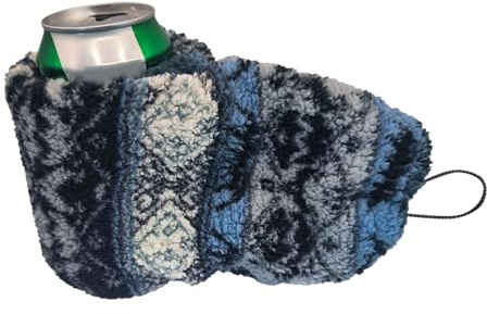Tassenhülse – Isolierte Decke aus Acrylfaser | Tragbarer heißer Tassenhalter für heiße und kalte Getränke, Alternative zu Handschuhen zum Trinken von Bier, Tasse für Tee, Kaffee, Co