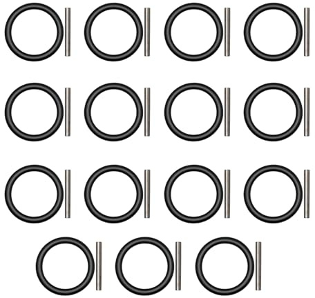 30 PCS 21mm Impact Socket Scaffolding Tool 1/2 Drive O Ring Pin Kit | Robust steel structural components; secure fastener locking design; heavy-duty retention kit for construction wrenches