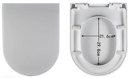 OPIFDVSA Kompatibel mit Villeroy & Boch WC-Sitzen mit Absenkautomatik, verdickter, langlebiger Ersatzdeckel for Badezimmer(Yellow)