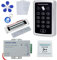 OBO HANDS Full Complete Kit for Door Access Control System T11 Card reader+180KG Magnetic Lock+Power Supply+Exit Button+10pcs ID Key Cards