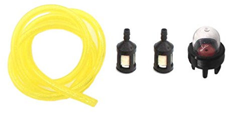 AISEN Fuel Line Fuel Filter Primer Bulb for McCulloch 2010 2014 2016 3210 3214 3216 Chainsaw