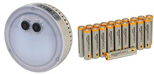 Intex 28503 LED Spa Light - White & Amazon Basics AAA Performance Alkaline Batteries [Pack of 20] - Packaging May Vary