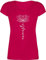 T-Shirt Damen V Ausschnitt - und Wellness Geschenk - Namaste Lotusblüte Yoga Chakra - S - Fuchsia - yogashirth yogashirt Meditation Joga Shirts yogashirts yogashirtsdamen spirituelle Blume Shirt