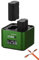 Hähnel Pro Cube 2 Doppelladegerät für DSLR-Kamera Akkus, mit Mingon-Einsatz, Display und Autoladegerät (für Fujifilm)