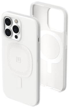 URBAN ARMOR GEAR [U] by UAG Designed for iPhone 13 Pro Case White Marshmallow Lucent 2.0 Slim Fit Lightweight Transparent Impact Resistant Protective Cover 6.1 inch Screen
