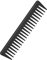 JeoPoom Carbon Kamm, Kompakter Karbonkamm, Salon Friseur Haarpflege Werkzeuge für Männer und Frauen mit Verschiedenen Arten von Haaren (4-Schwarz)