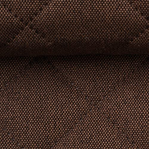 Taschenstoff-Sankt Petersburg-Swafing-wattiert-wasserabweisender Dekostoff-50 cm Schritte-Meterware (Braun-1178)