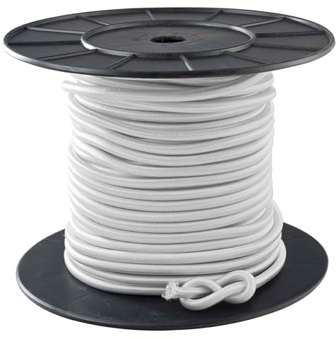 WERKA PRO Bobine tendeur Blanc ø 8mm x 50 mètres