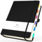 Yarotm Notebook A4 Ligné–Carnet de Notes A4 21.6x28.5cm - 100gsm Papier 360 Pages, Végane cuir Relié avec Poche Arrière, 2 Rubans de Marc - Cahier A4