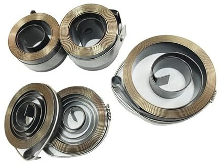 Uhrwerkfedern Fräs-/Bohrmaschine Rotorfeder Innenhaken Außenhakenbreite 6 8 12 16 19 22-30 mm Uhr-/Kraftfedern-0,7 x 8 x 1540 mm, Innenhaken-Ausloch