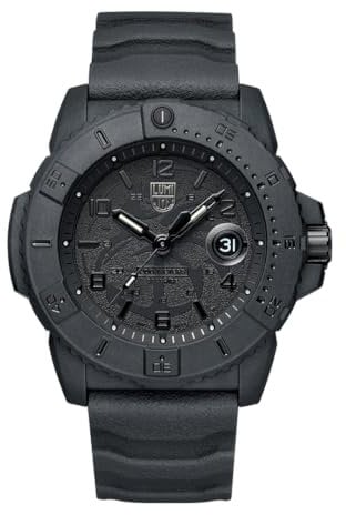 Luminox Herren Analog Schweizer Quarzwerk Uhr mit Kunststoff Armband XS.3601.BO.NSF