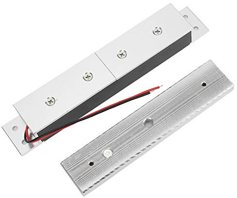 Serratura Magnetica, 280 Kg/617 Lb, Serratura Magnetica per Porta in Legno Serratura per Porta, Serratura Magnetica 12V Accessori per Serratura Magnetica Senza Bordo Nascosta per