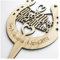 Mr and Mrs Wedding Cake Topper - Wooden And Personalised - Lucky Horseshoe - Laser Engraved