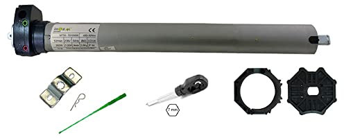 Motore per tapparelle e tende da sole 60 kg 30 Nm InDeM con manovra di soccorso