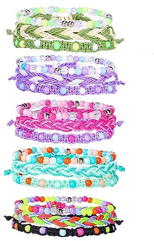 WRITWAA 3 Stück Armbänder Damenschmuck Böhmisches Armband