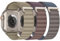 3 Stück Alpine Loop Kompatibel mit Apple Watch Armband 40mm 42mm 38mm 41mm für Damen Herren, Sport Loop Nylon Sportarmband mit C-Haken für iWatch Ultra 2 SE Series 10 9 8 7 6 5 4 3 2 1