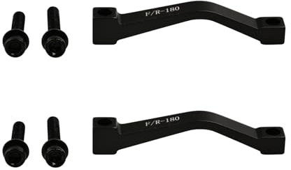 Flylin 2 adattatori per freni a disco per bicicletta, Post Mount 180 mm, adattatore per freni a disco con viti, adattatore a disco per mountain bike