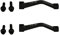 Flylin 2 Stück Fahrrad Scheibenbremsadapter, Post Mount 180mm Scheibenbremsadapter Konverter mit Schrauben, Scheibenbremse Adapter Fahrrad Scheibenbremsen Zubehör für MTB-Mountainbike-Fahrrad