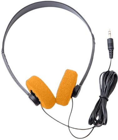 BaYuYPOO 1 x Bügel-Kopfhörer, Musik, MP3, Walkman, Retro-Feelings, kleine Foto-Kopfhörer, modische Sport-Requisiten, tragbar, kabelgebunden, Z9p0