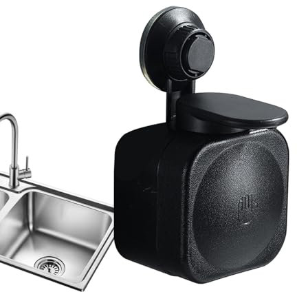 Distributeur de savon mural, distributeur de savon de cuisine mural, chambre de shampooing liquide rechargeable, pompe distributeur de savon créatif, distributeur de savon à ventouse, distributeur de