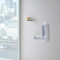 Streamline Organiseur de salle de bain avec crochets muraux pliables, porte-serviettes, porte-manteau (vert)