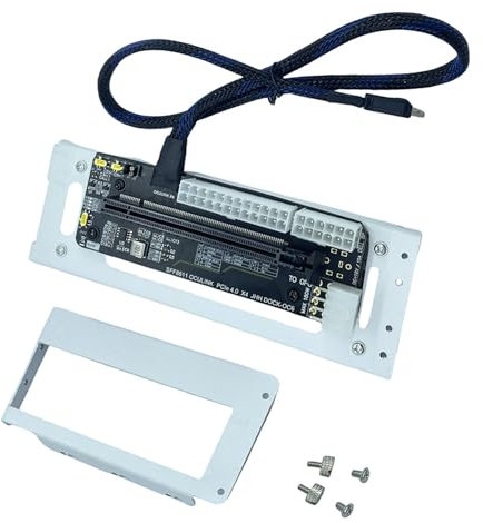 MLWSKERTY Support EGPU pour ordinateur portable NVMe carte graphique externe GPU Dock Carte d'extension Support PCIE 4.0X4 64G