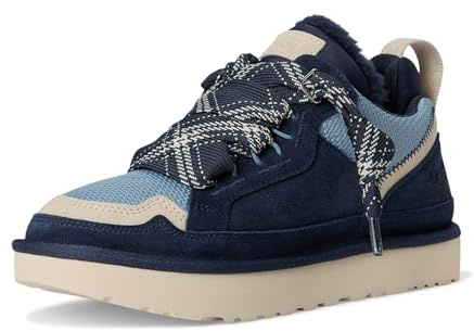 UGG Lowmel Damen-Sneaker, Dark Indigo/Sea Salt, 41 EU