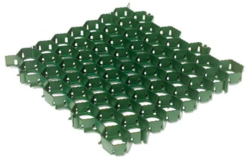 Jardinex Dalle Gazon PP 100% recyclé 50 x 50 cm - Vert foncé