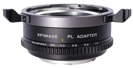 XPIMAGE Objektiv-Adapterring mit verstellbarem ND-Filter für PL Cinema Objektiv auf Sony E Kamera A7M3 A7M4 Camcorder