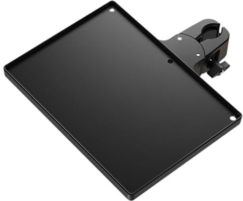 Dickly Mikrofonständer Ablage, Soundkartenhalter für Rohre von 1,5 Cm bis 4,5 Cm, Allzweckregal, Notenständer Ablage für Konzert Live Übertragungen, Kein Telefonclip