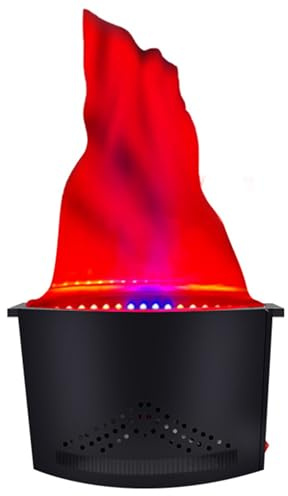 Lámpara De Llama Led Falsa - Luz De Llama Simulada 3d Artificial, 42 Cuentas Led Súper Brillantes Y Tela De Llama, Efecto De Luz De Fogata Eléctrica Falsa Para Decoración De Fiesta En Club 1-pcs 1.5M