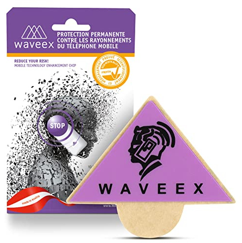 WAVEEX 5 STK. Schutzaufkleber gegen Strahlung – mit GUTACHTEN - für Handy, Smartphone, Tablet, Laptop, Babyphone, WLAN-Router sowie DECT-Telefon – Strahlenschutz Handy Aufkleber – leicht anzubringen