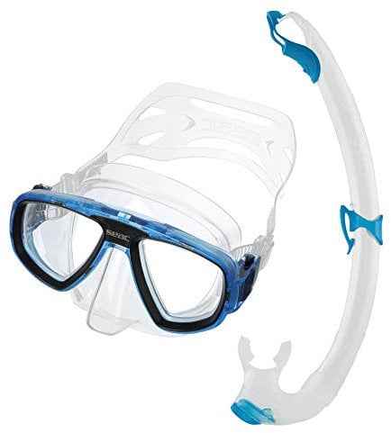 Seac Set Extreme, Schnorchelset aus Tauchmaske (optische Gläser lieferbar!) und Schnorchel