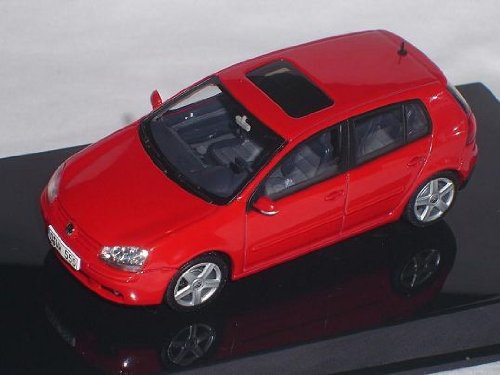 AUTOart Volkwagen Golf V Rot 5 TÜrer 1/43 Modellauto Modell Auto Sonderangebot
