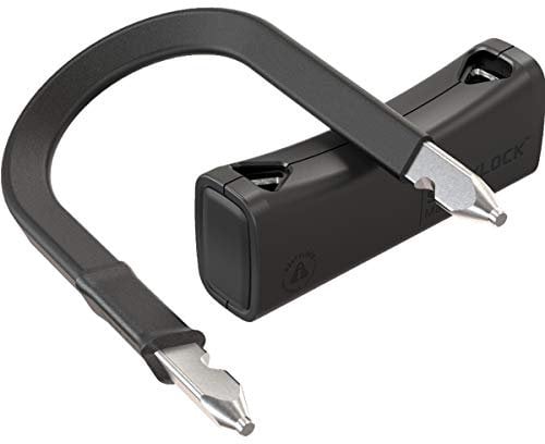 SeatyLock Mason Bike U Lock - Patented Heavy Duty Anti Theft Sold Secure Diamond Rated Bike ULock - High Security Bicycle Lock with Key for Electric and City Bikes (14CM)