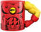 Exquisite Gaming Meta Merch Taza de café y té, 12 Ounces, Cerámica, Rojo, amarillo, 340 g