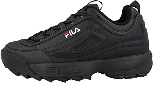 FILA Herren Disruptor men Sneaker, BlackXBlack, 44 EU