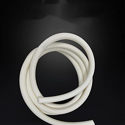 Wnuanjun 1 stück runde diap 1,5 2 3 4 mm oring Linie Cord schäumend gummiform dämpfer wasserdicht geschäumt silikongummi dichtungsstreifen (Farbe : White O, Größe : Dia 5.5mm)