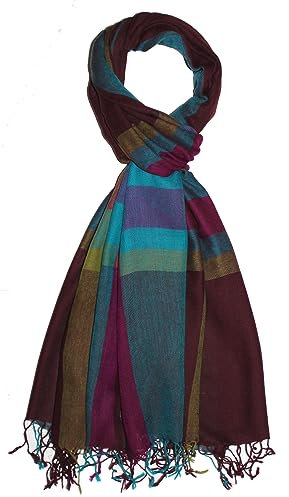 Lorenzo Cana Herren Schal Schaltuch 50% Kaschmir 50% Wolle Tuch Herrenschal Herrentuch Mehrfarbig 7865711