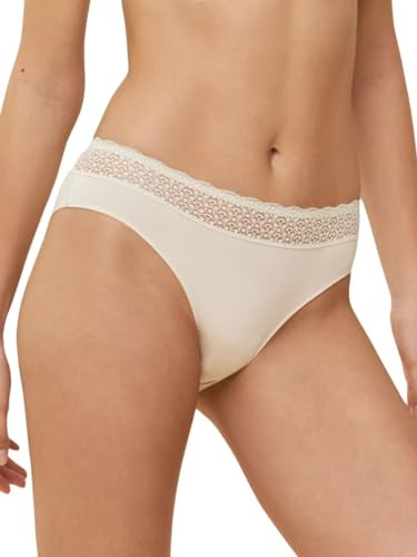Triumph Damen Feel of Modal Tai Unterhose, XS, Creamy Dream