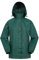Mountain Warehouse Pakka Womens Waterproof Packable Jacket - Foldaway Hood Jacket, Ladies Coat, Lightweight Rain Jacket - For Spring Summer, Walking, Travelling Dark Green Women's Size 10