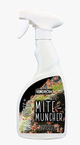 UK GROW:- 500ML - Mite-Muncher- Powerful Insect Killer Sprays Protect Your Plants from ALL Pests- Perfect For Edible Crops (500ML, Mite-Muncher)