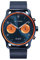 DeTomaso SORPASSO Chrono Velocita Due Herren-Armbanduhr Analog Quarz Milanese Armband Dunkelblau