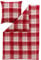 ESTELLA Kuschelflanell Bettwäsche Rufus rot 1 Bettbezug 135 x 200 cm + 1 Kissenbezug 80 x 80 cm