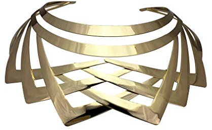 YAZILIND legierung choker einfache aussage kurze halskette choker kragen lätzchen mode modeschmuck geschenk gold