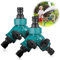 2 Wege Schlauch Rohr Verbinder Gartenschlauch Splitter Wasserhahn Splitter Y-Verteiler Anschluss mit Individuellen An/Aus Ventilen Gartenschlauch Splitter, 2 Wege Garten Wasserrohrverbinder für