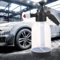 Snow Foam Pump Sprayer 2.0L, High-Pressure Handheld Foam Spray Bottle with 2 Nozzles, Multi-Functional Detailing Foam Cannon for Car Wash & Gardening