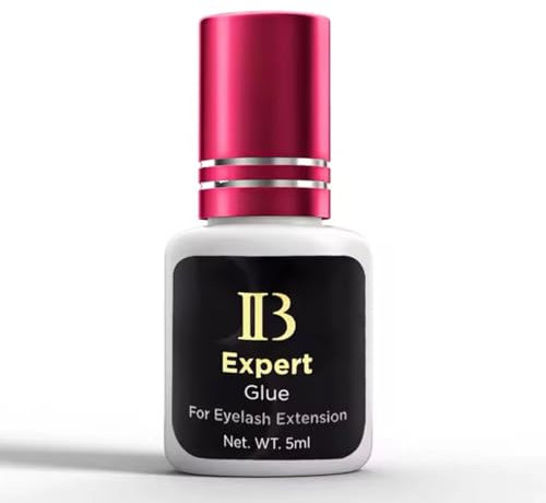 i_Beauty IB Expert - Pegamento para pestañas (5 ml, tiempo de secado, 1-2 segundos, 5 gramos)